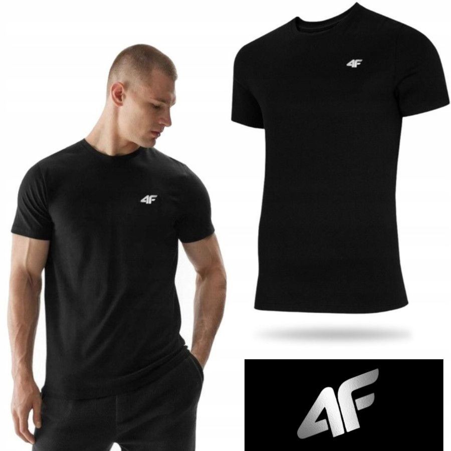 KOSZULKA MĘSKA 4F T-SHIRT PODKOSZULEK BLUZKA SPORTOWA NA CO DZIEŃ