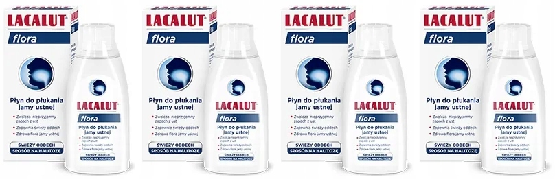 Lacalut Flora Plyn Do Plukania Jamy Ustnej 300ml