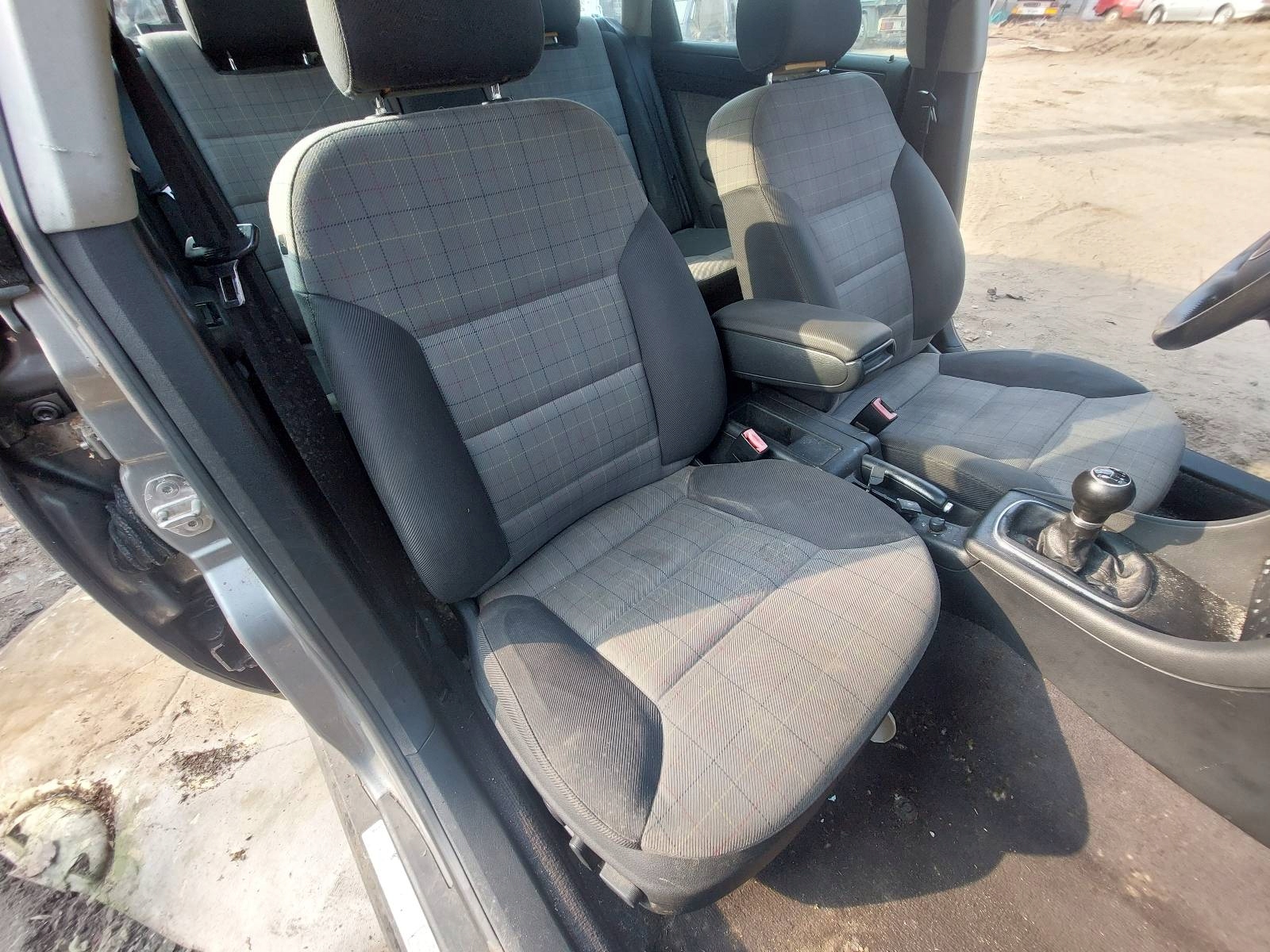 seats KOMPLET left right seat rear part + side AUDI A6 C5
