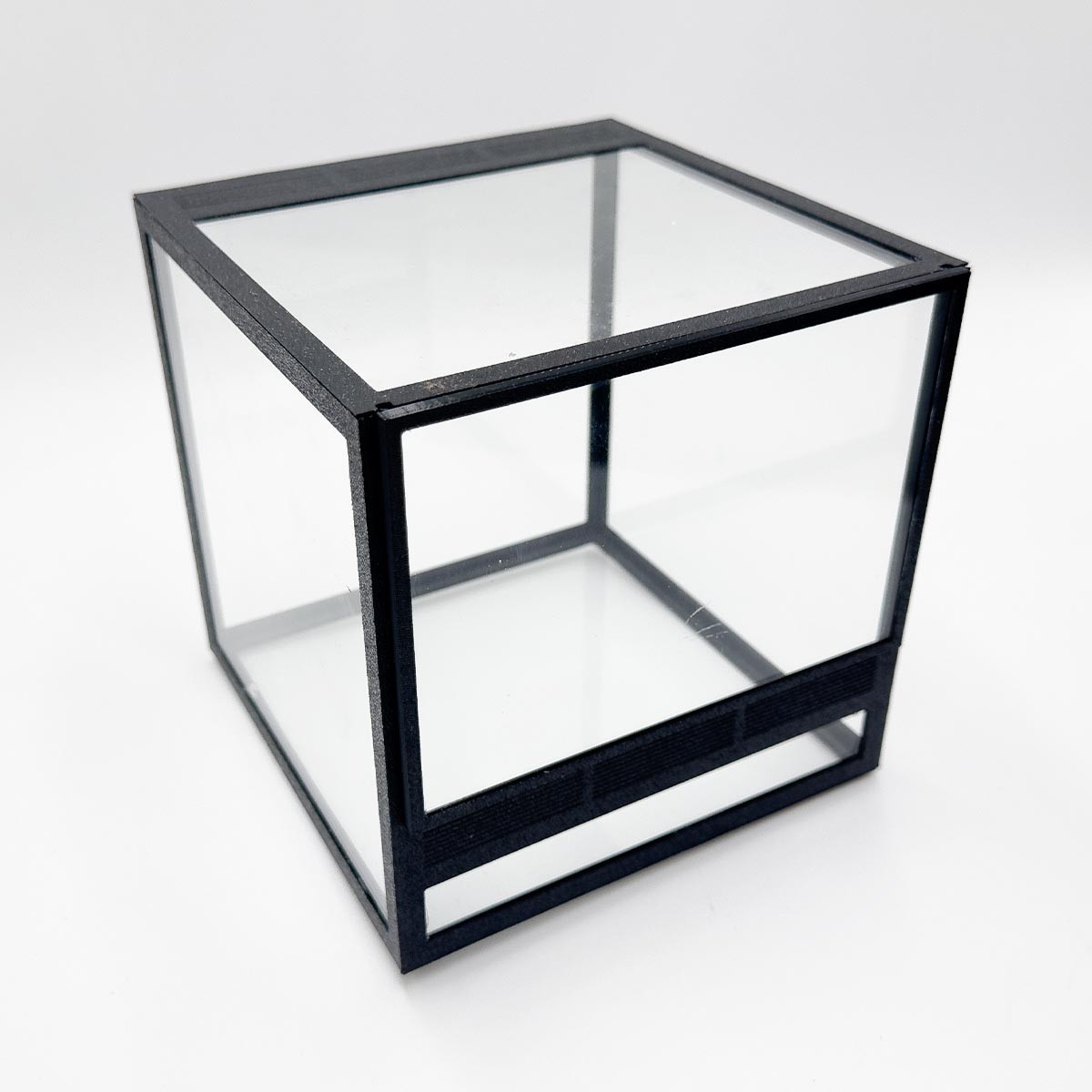 Terrarium szklane 15x15x15cm z ramkami