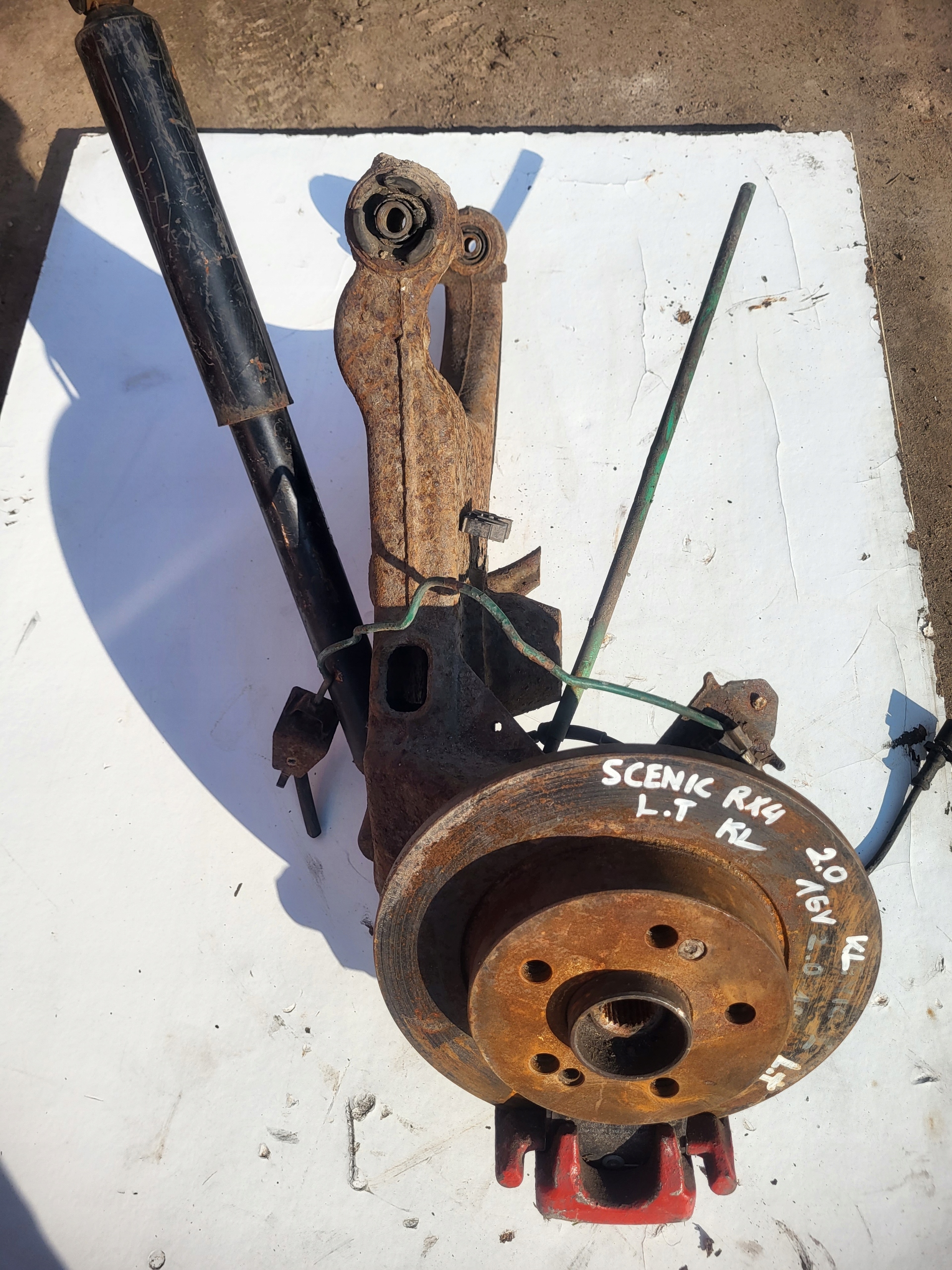 swing arm left rear part RENAULT SCENIC and RX4