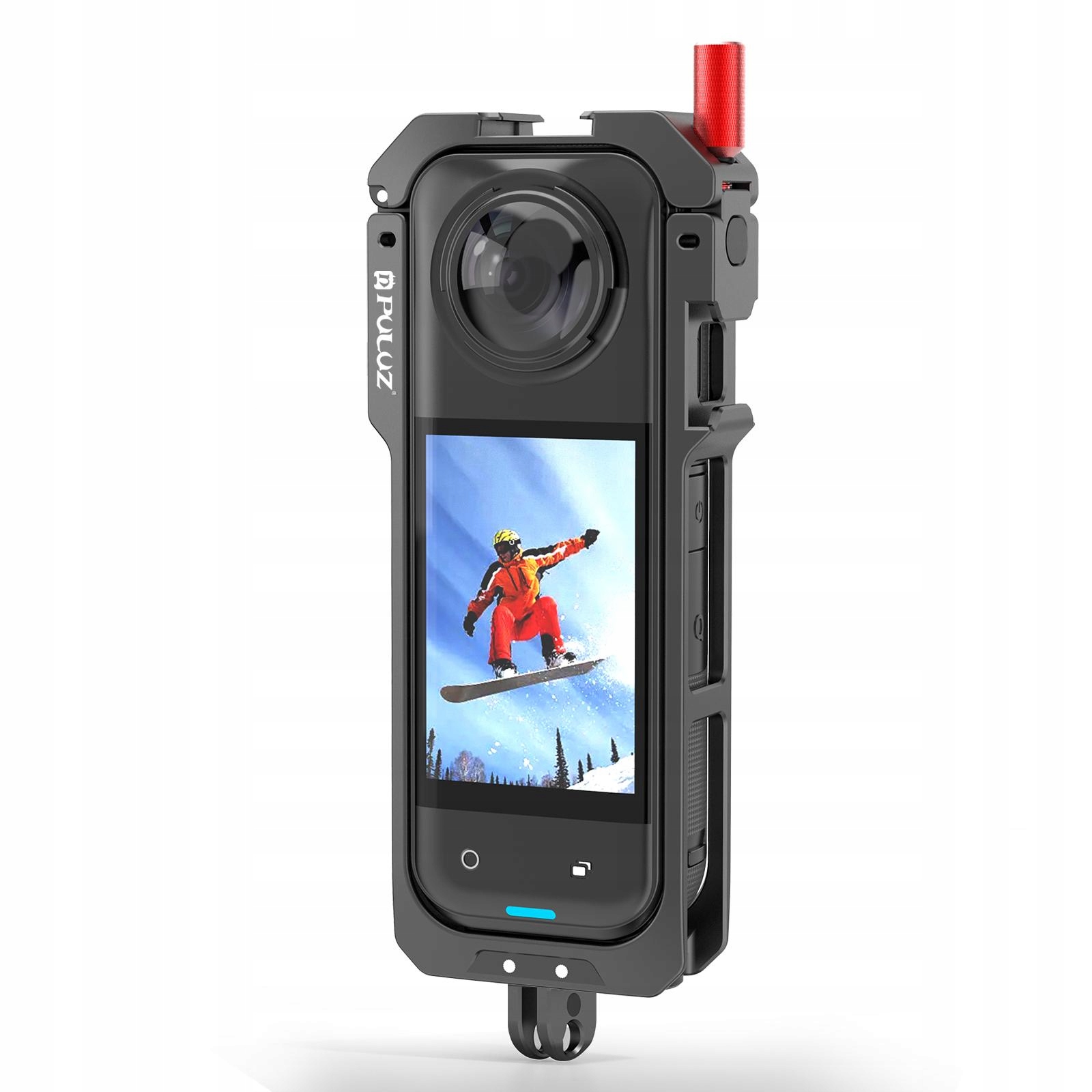 Metal Cage For Insta360 X5 Black