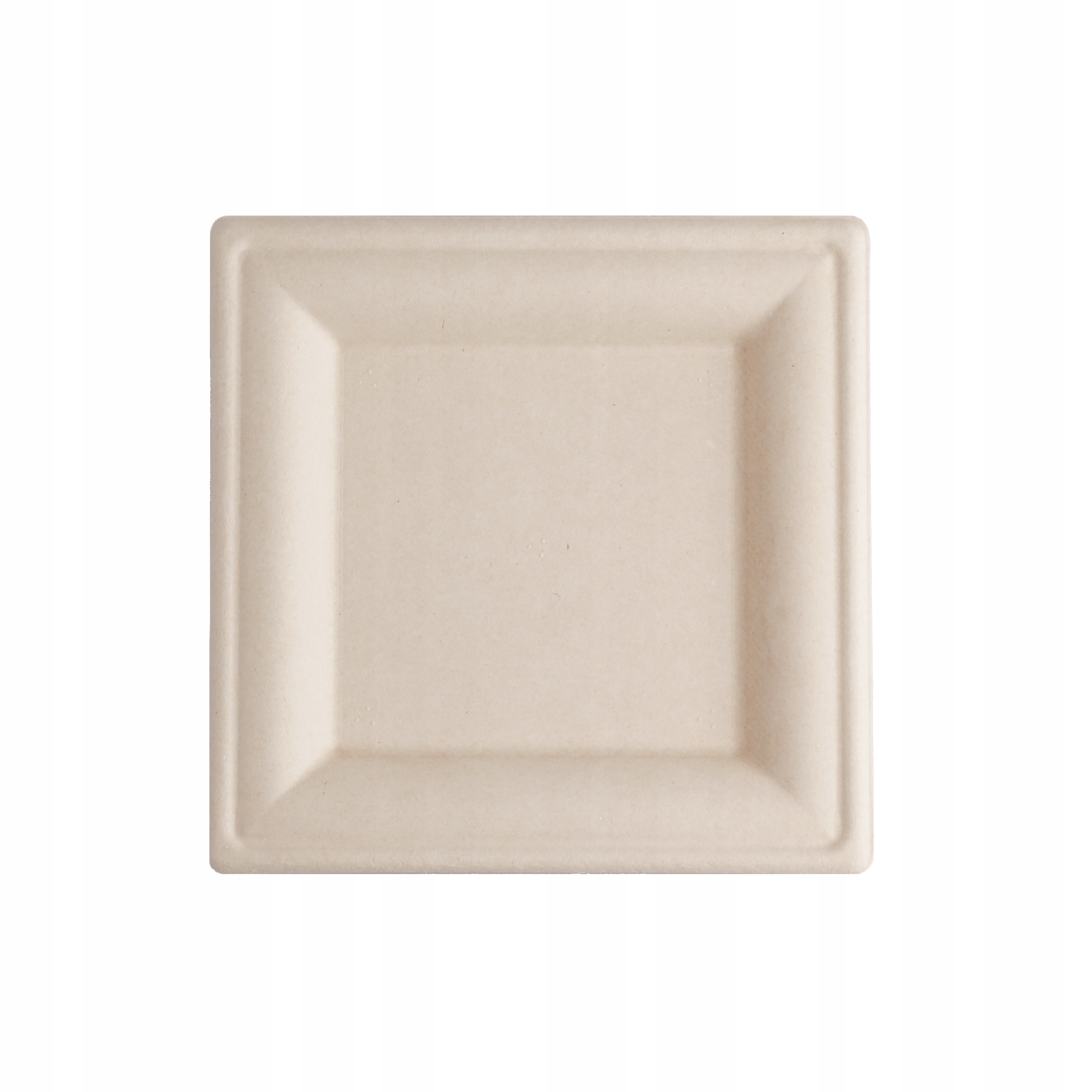 

Talerz kwadratowy mały z trzciny cukrowej 50szt.