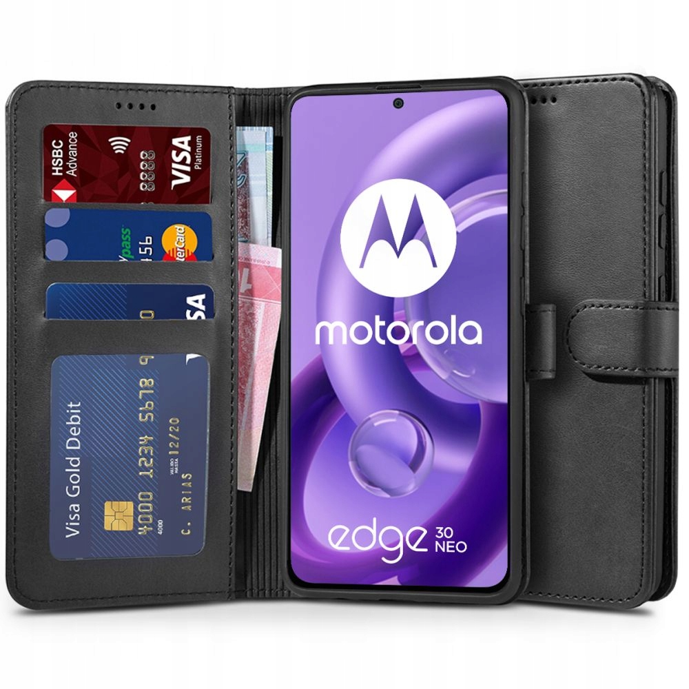 Etui Wallet z Klapką do Motorola Edge 30 Neo