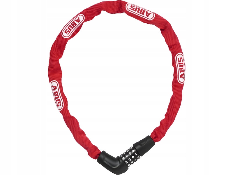 Zapięcie rowerowe Abus Steel-O-Chain 5805C/75 Łańcuch Czerwony