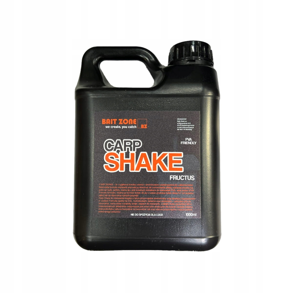 Liquid Carp shake Fructis 1000ml Bait Zone