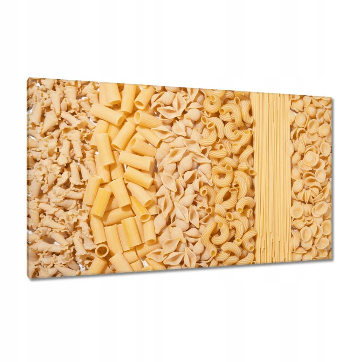 Obrazy 120x70 Druhy těstovin pasta