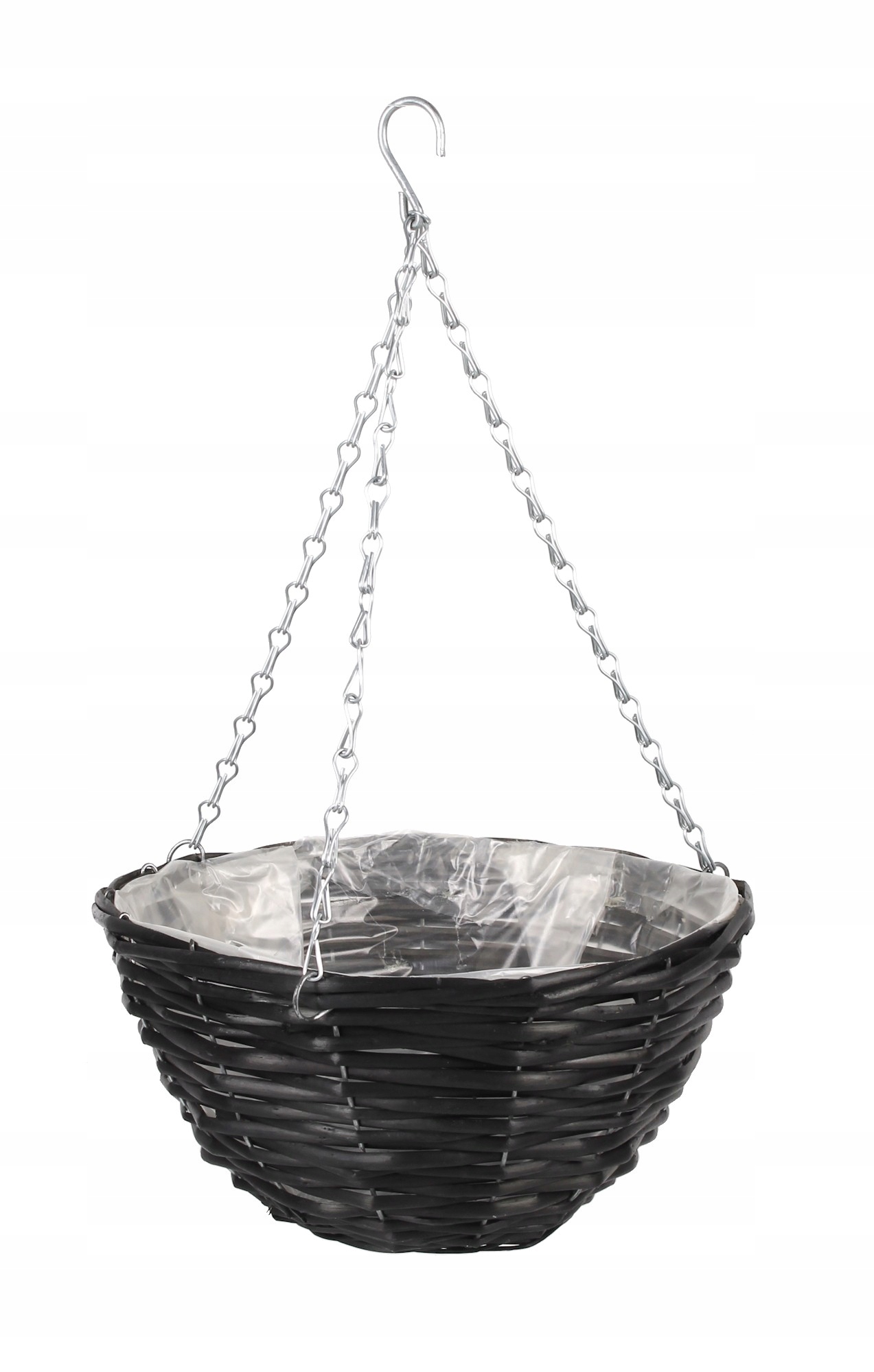 

Wiklinowy Kosz Wiszący Na Kwiaty 28x28x15/50 cm