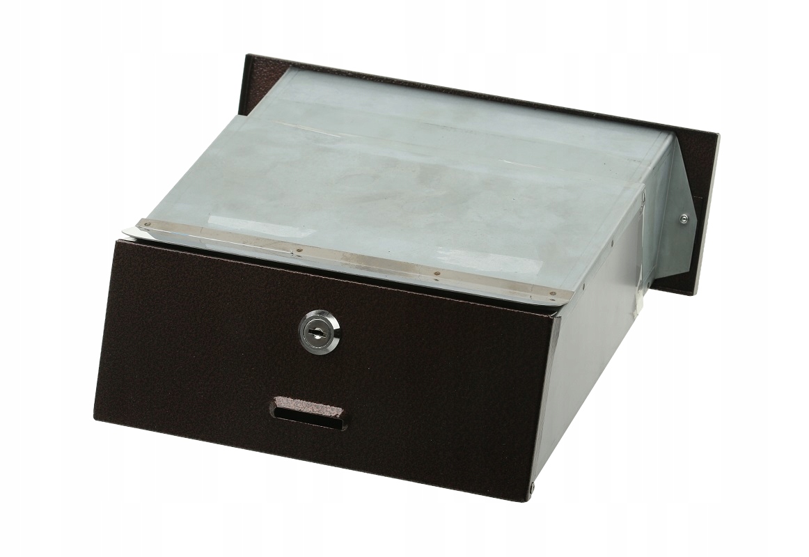 Průchozí Schránka Na Poštovní Dopisy Měď Antik