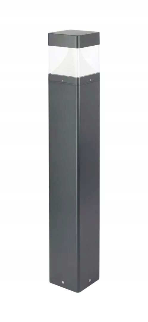 Słupek oświetleniowy Kwadrat 20W 100cm IP65 4000K solidna lampa ogrodowa