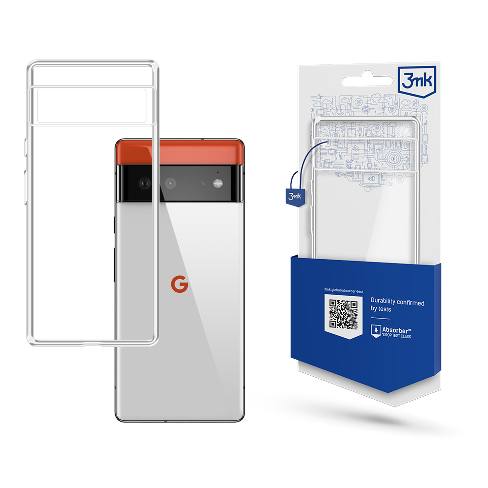 

Google Pixel 6 Pro 5G 3mk Clear Case Etui Plecki