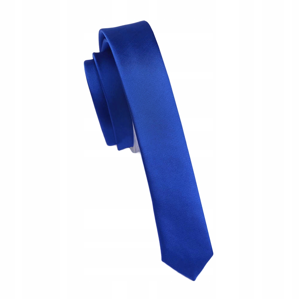 

Mikrofibra Wąski 4cm Krawat Męski Śledź Gładki Us