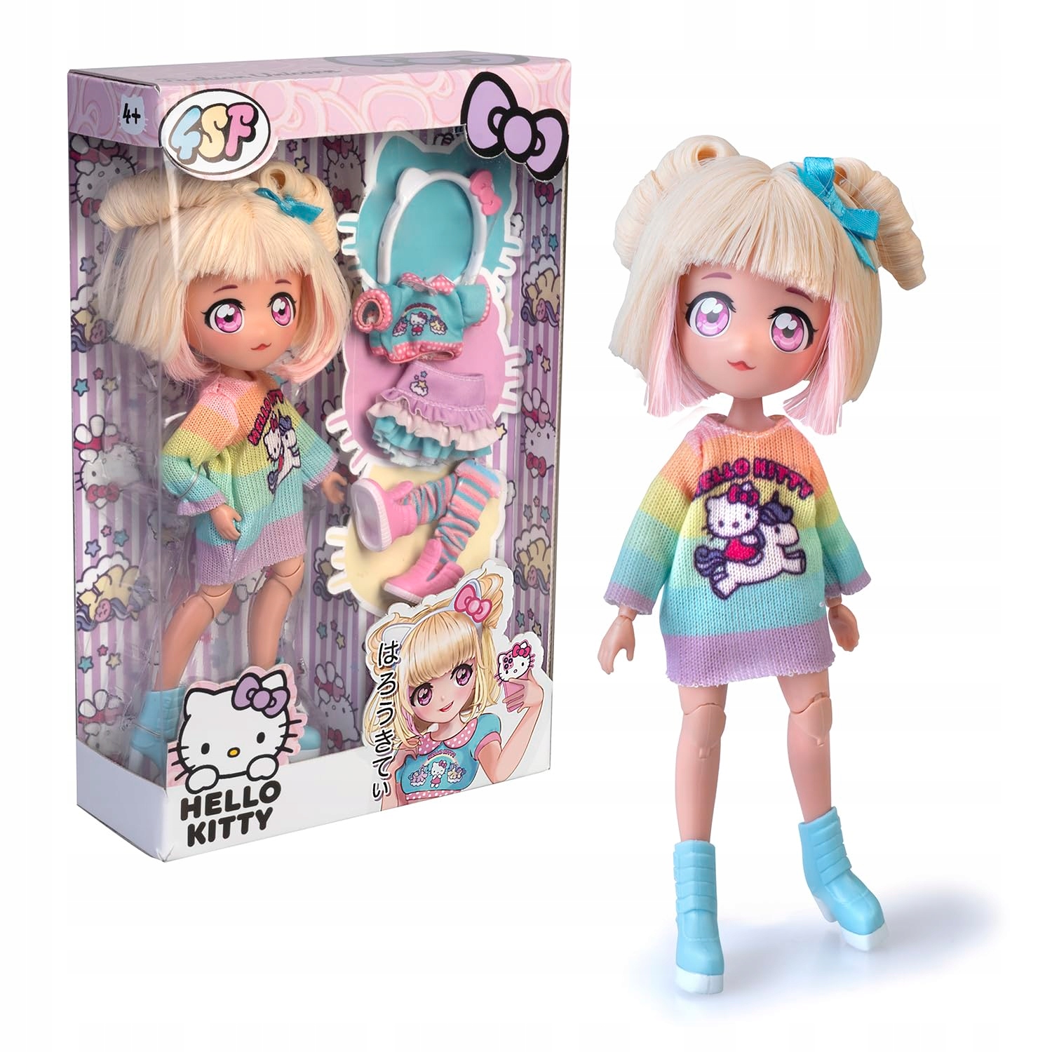 Hallo Kitty lalka manga moda japońska Candy Unicorns lalka przegubowa