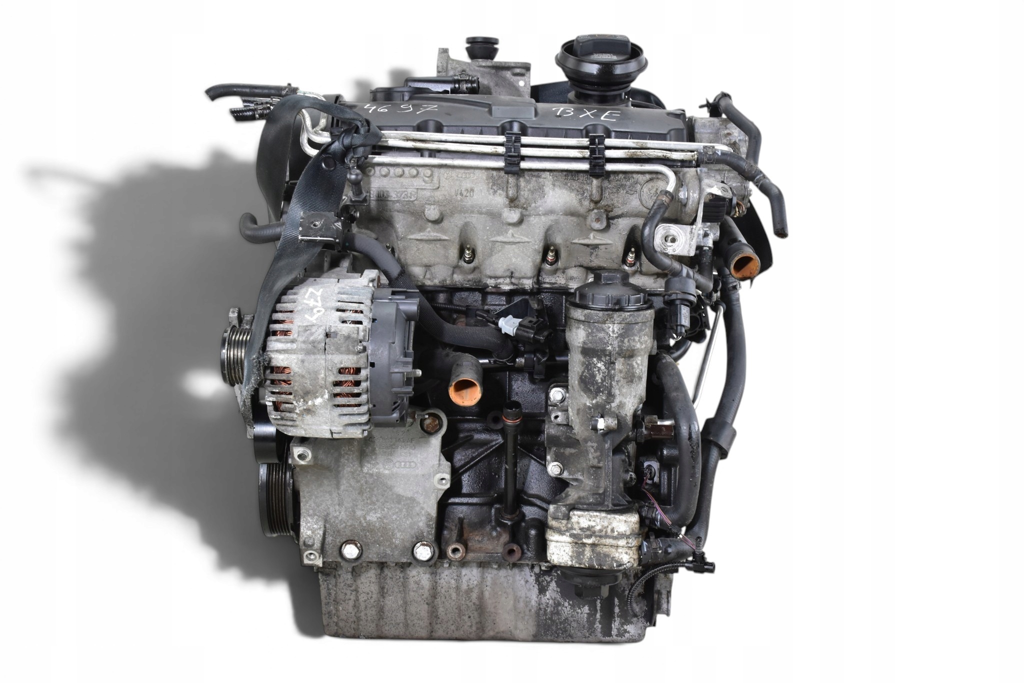 engine PASSAT B6 GOLF V TOURAN OCTAVIA II TOLEDO 1.9TDI 105KM BXE KOMPRESJA