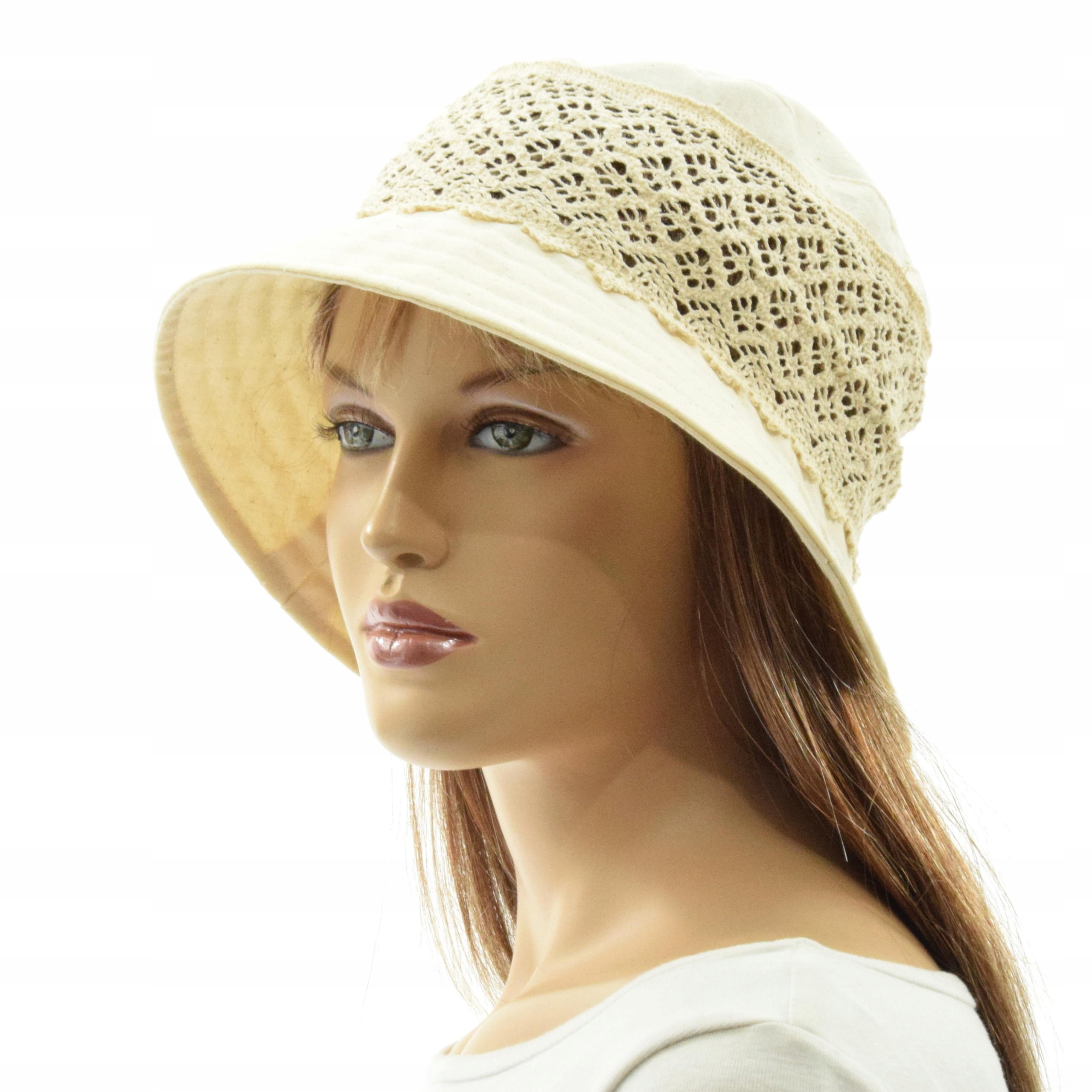 Kapelusz letni, bawełniany - MARZENKA Marka inna