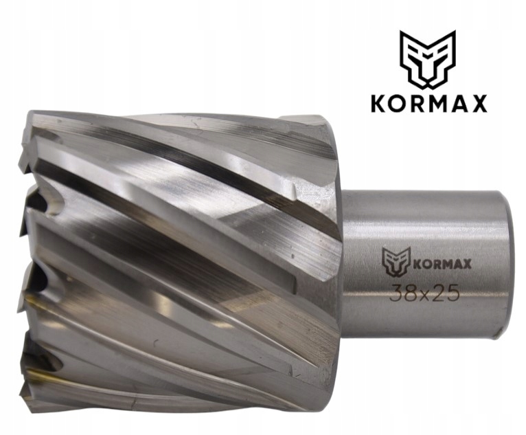 Trepanační fréza M2AL 47 mm x 25 mm vrták 47 x 25 Weldon Kormax