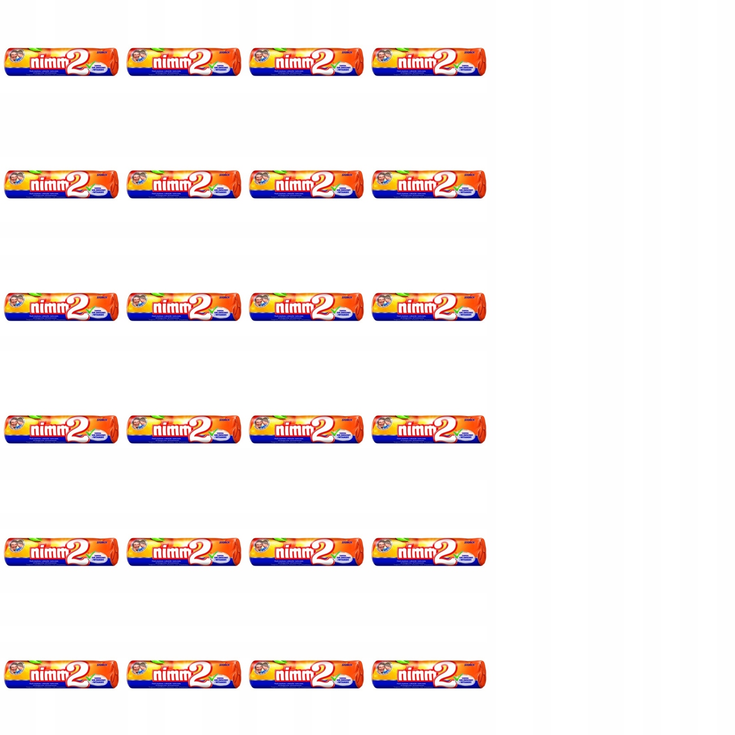 Levně 24 x 50 g NIMM2 plněné bonbóny s vitamíny Karton