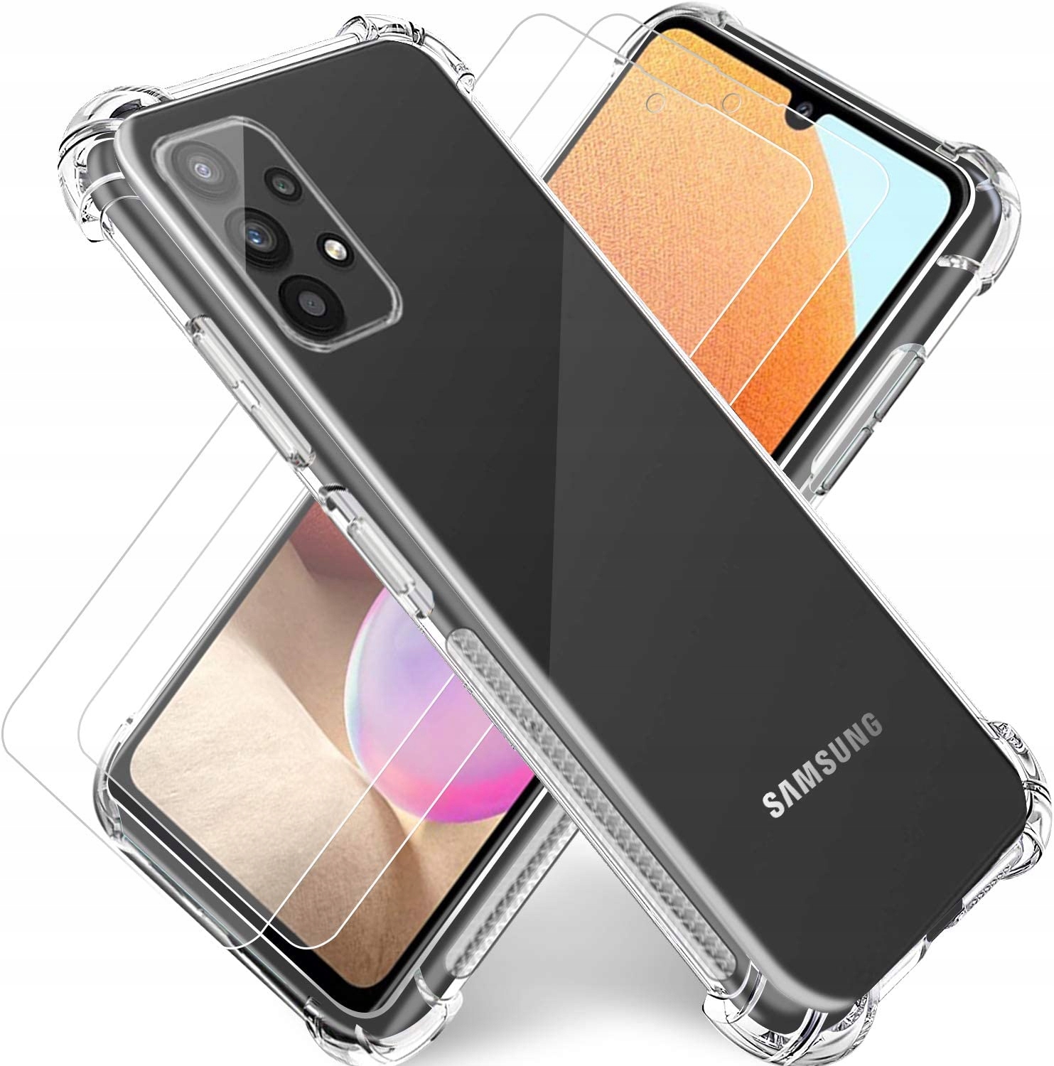 

Etui Samsung Galaxy A32 4G AntiShock 1x Szkło