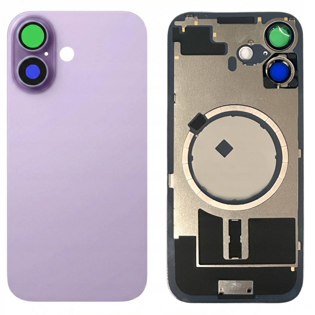 Tylny Panel Szkło Tył Ramka do Apple iPhone 17 Lavender Lawendowy Fioletowy