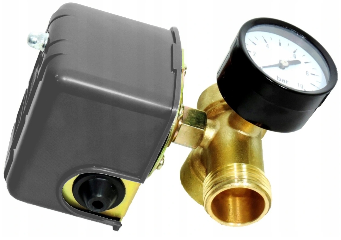 OSPRZĘT HYDROFOROWY OMNIGENA WŁĄCZNIK MANOMETR + Producent Omnigena