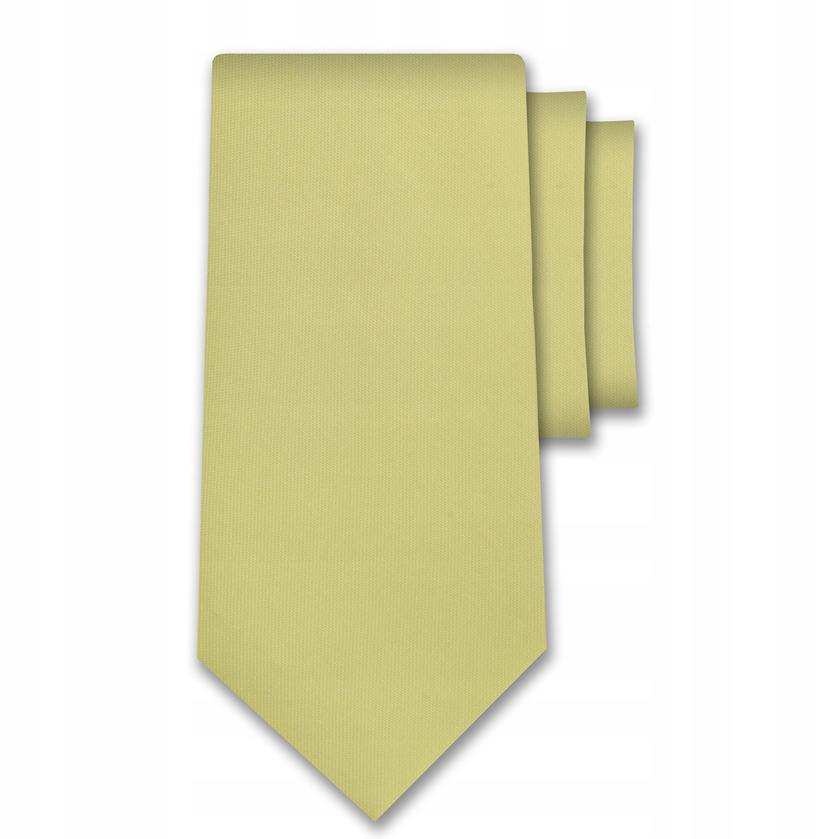 

Żółty Cytrynowy Krawat Jednolity Gładki Bez Wzoru