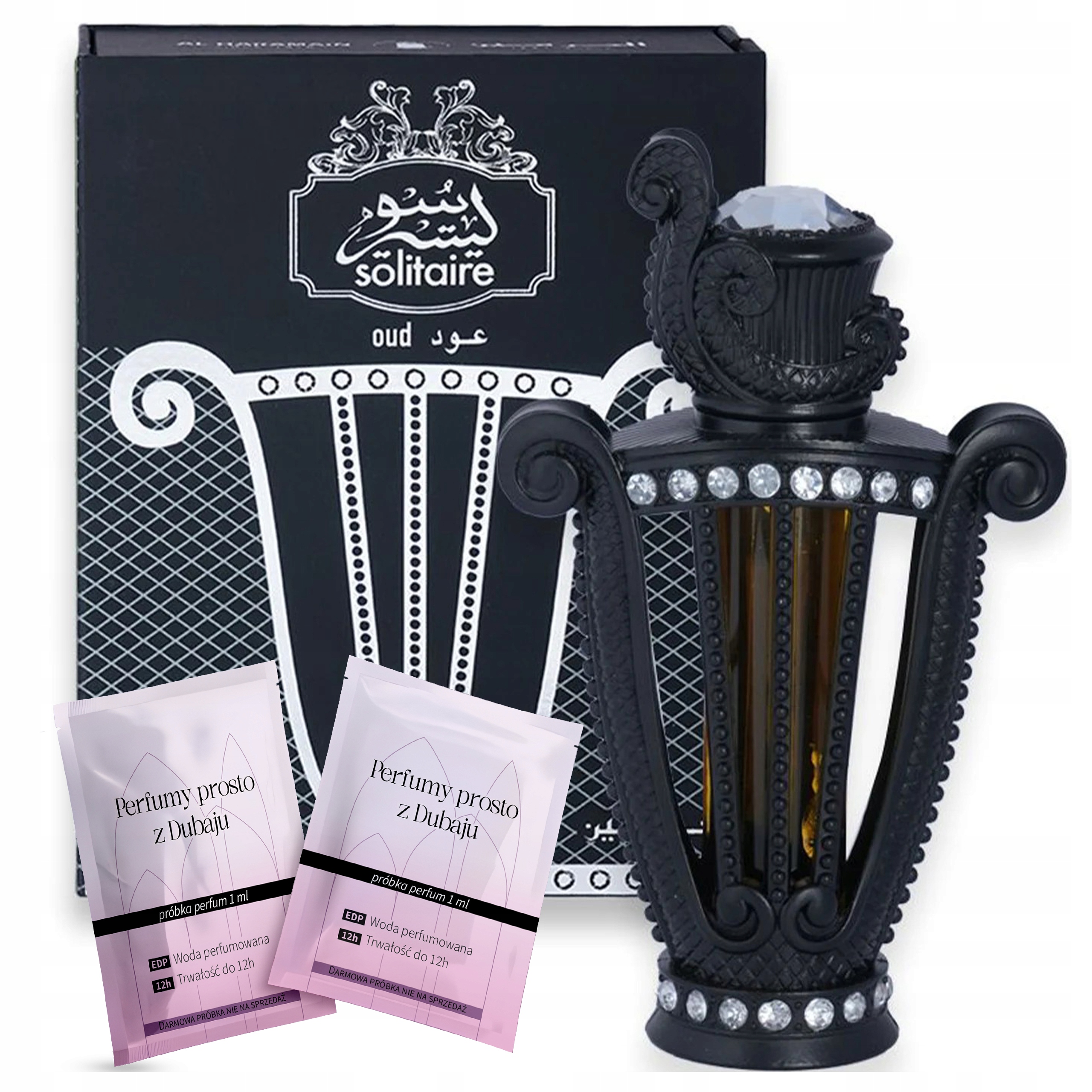 Parfém pro muže Unisex Al Haramain Solitaire Oud 2 vzorky Dárek