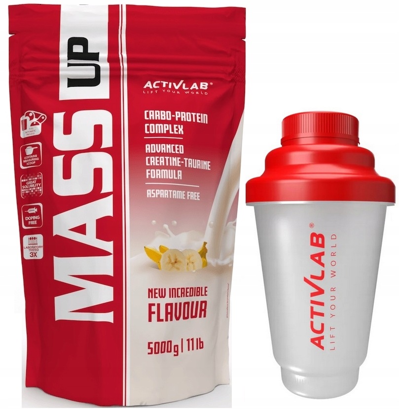 Activlab Mass Up 5000g Gainer Masa Kreatin Taurin