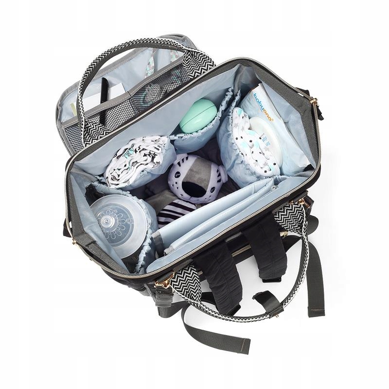 BABYONO TORBA PLECAK DLA MAMY OSLO STYLE 1424/01 Wysokość 40 cm