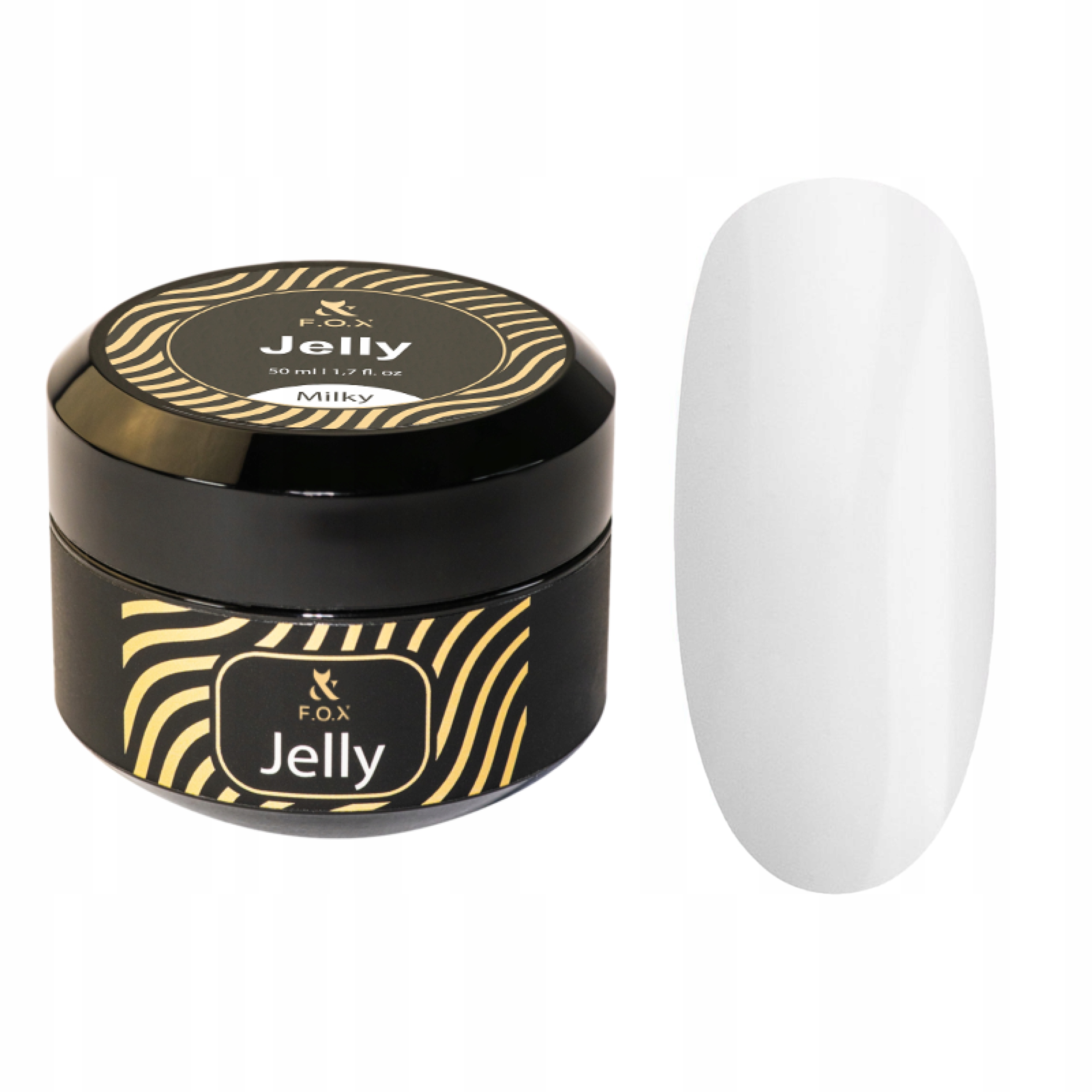 F.o.x Żel budujący do paznokci mleczny Jelly Milky