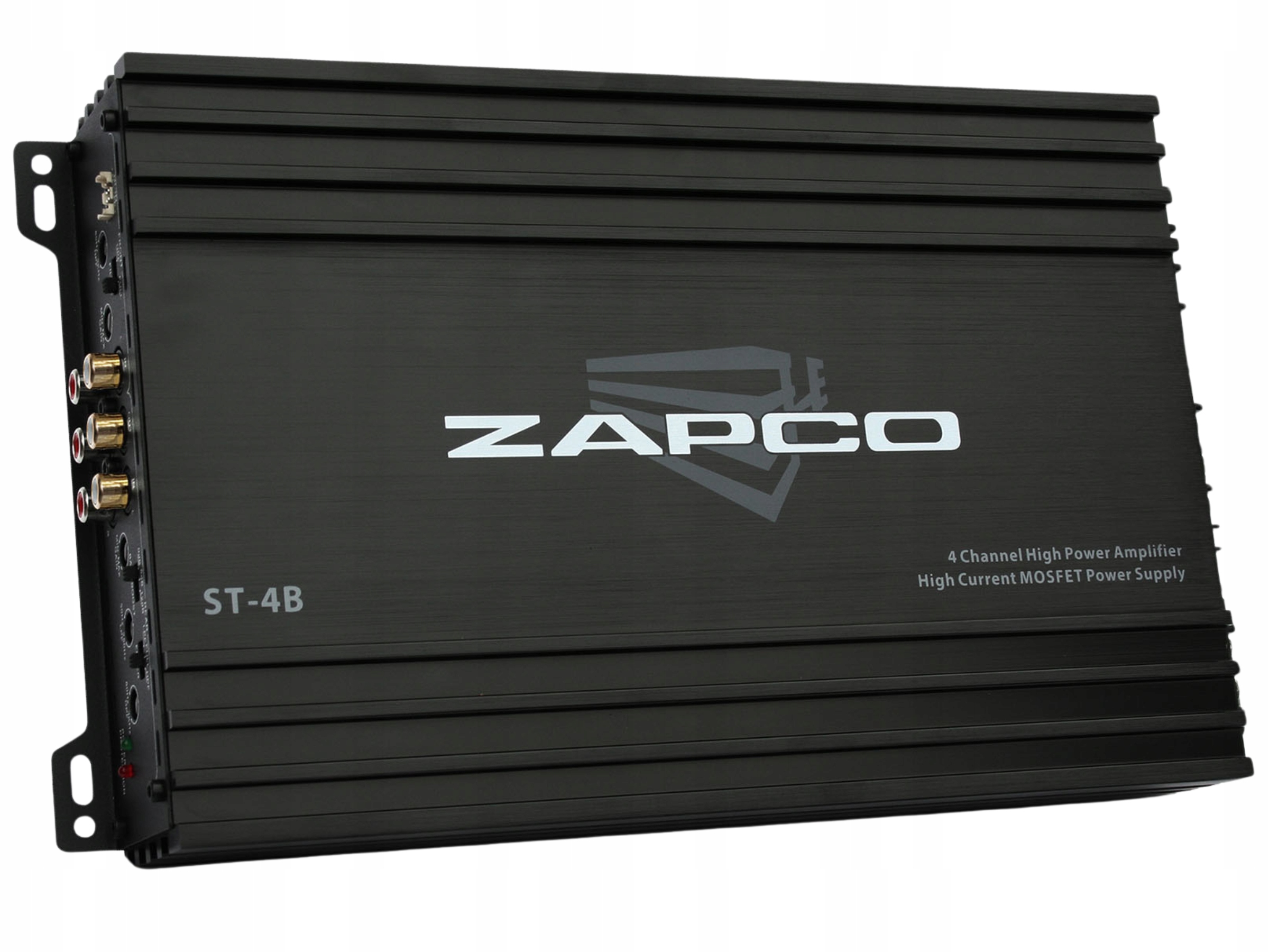 Zapco ST-4B 4-kanálový zosilňovač do auta 4x65/90W 2x180RMS trieda Ab