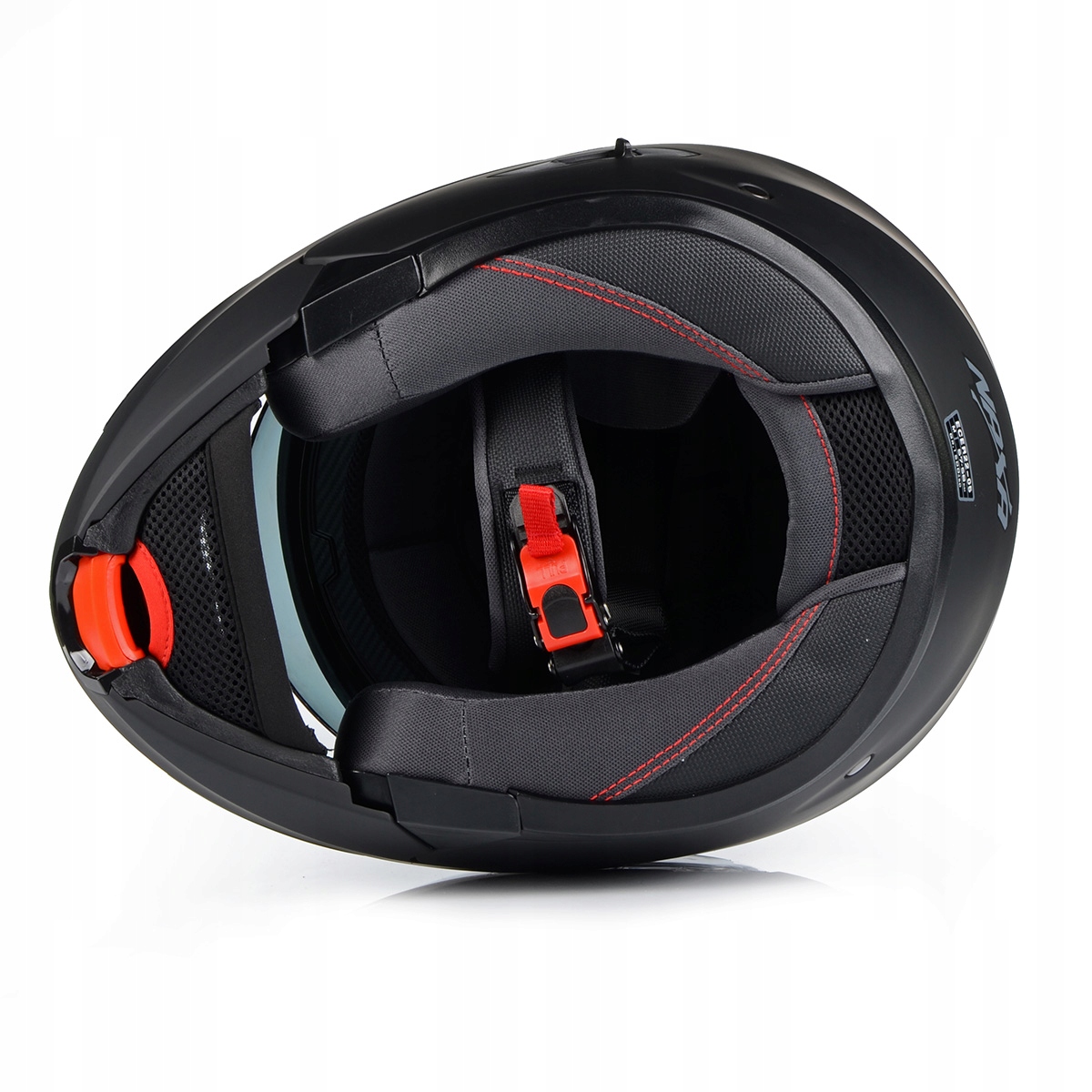 NAXA FO6/B SZCZĘKOWY KASK MOTOCYKLOWY r.M + OKULAR Rodzaj zapięcia mikrometryczne