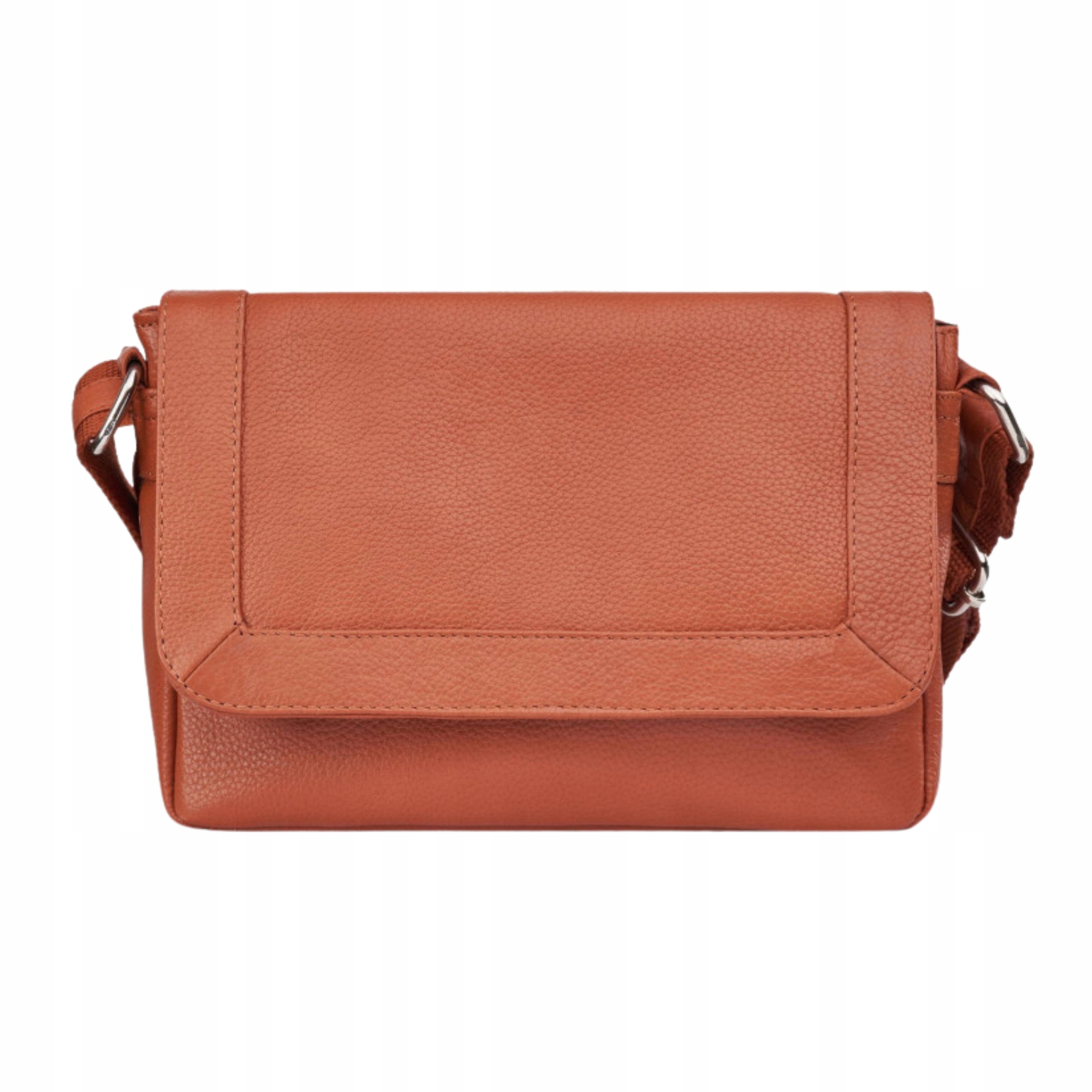 Dámská Kabelka Přes Rameno Klasická kožená na rameno Paolo Peruzzi Koniaková