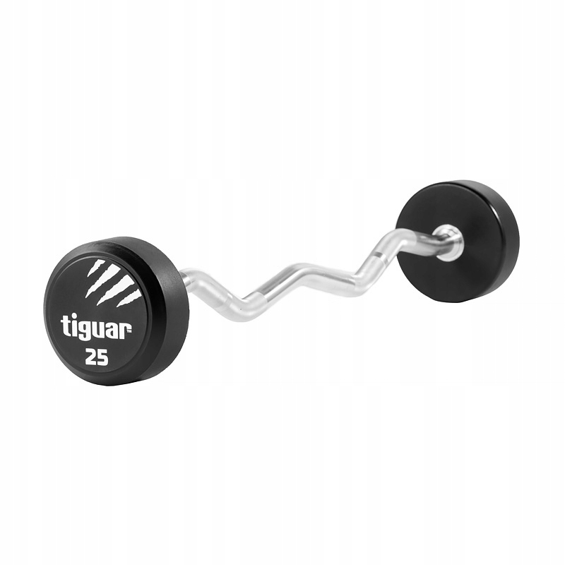 

Sztanga barbell łamany Pu 25 kg Tiguar