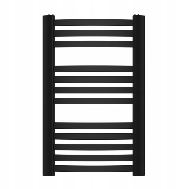 Koupelnový radiátor na vodu Giovanni 319 W 480 x 750 mm černý
