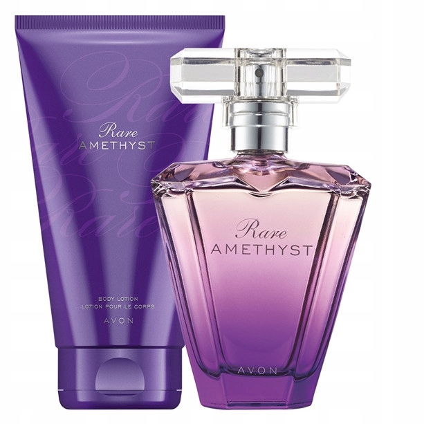 Sada Rare Amethyst parfém a balzámu Avon