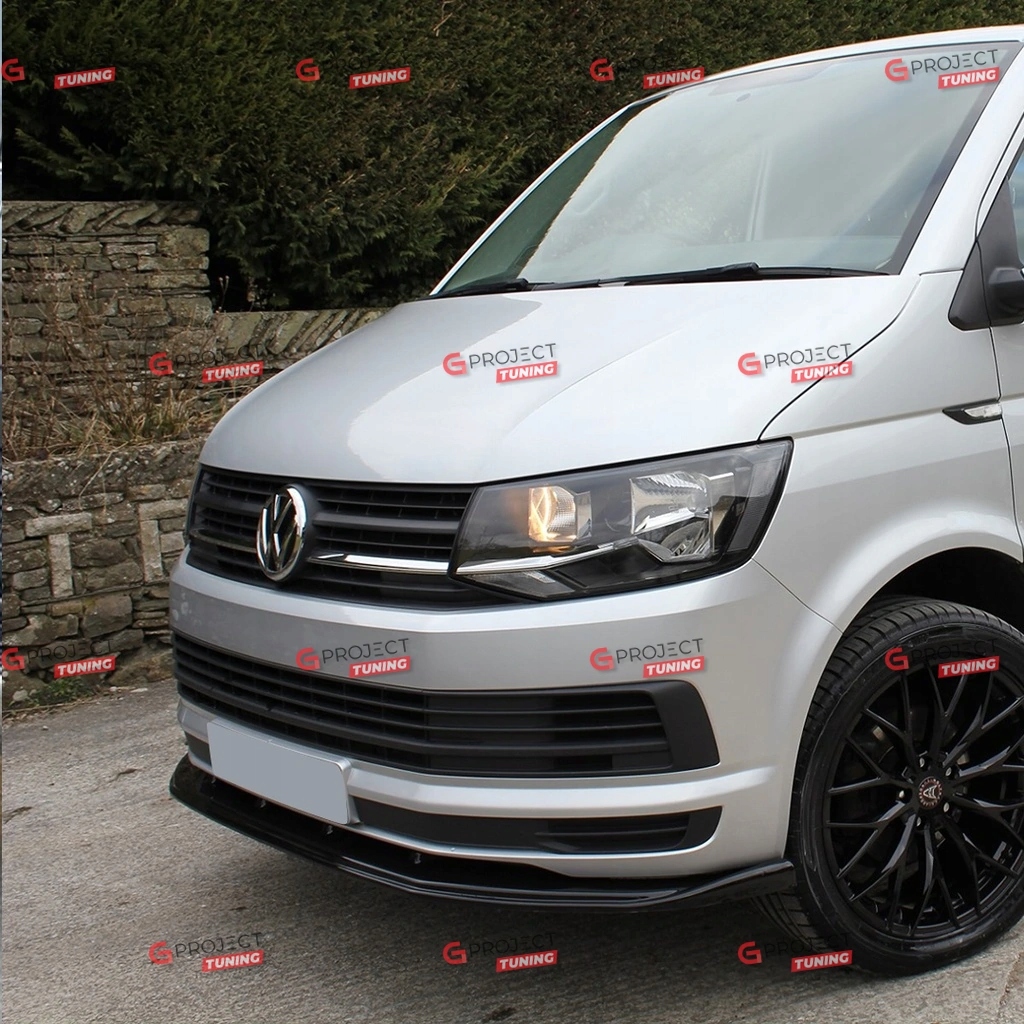 Dokładka zderzaka przód VW TRANSPORTER T6 Bus 2015-2019 czarny połysk EAN (GTIN) 4099654100583