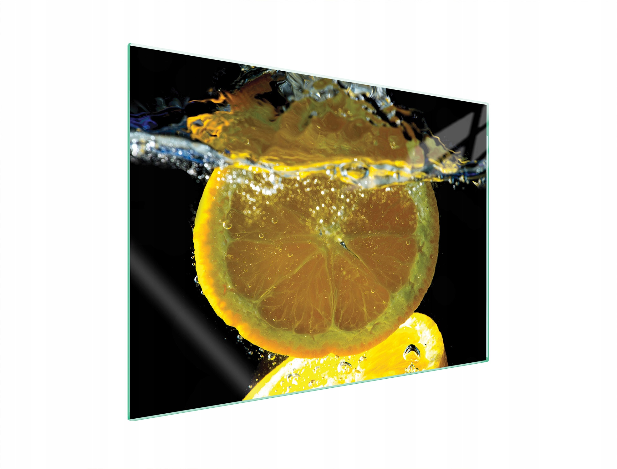 Skleněná Ochranná Deska Na Sporák 70x52 Citron Tvrzené Sklo