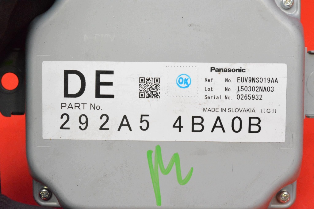 control unit module KAMERY 292A54BA0B NISSAN NOTE 2 II E12 12-16