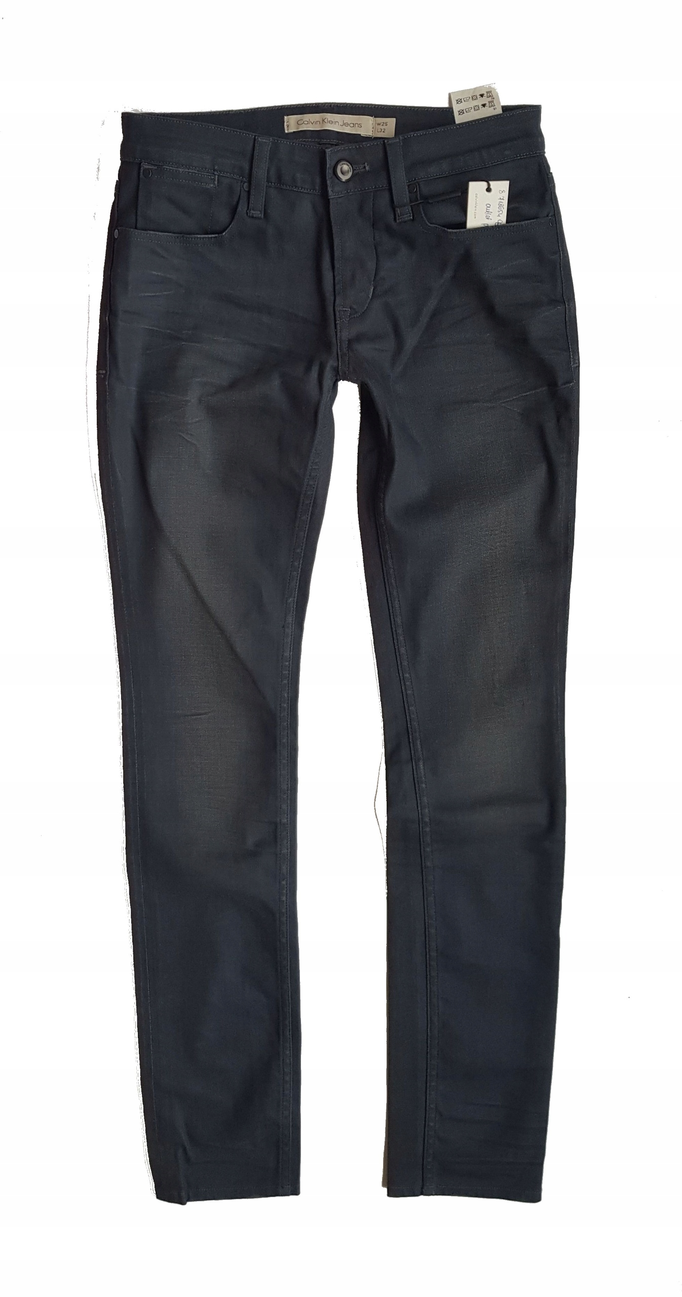 G1858 Calvin Klein Jeans džíny se středně vysokým pasem, slim střih, velikost 25/32