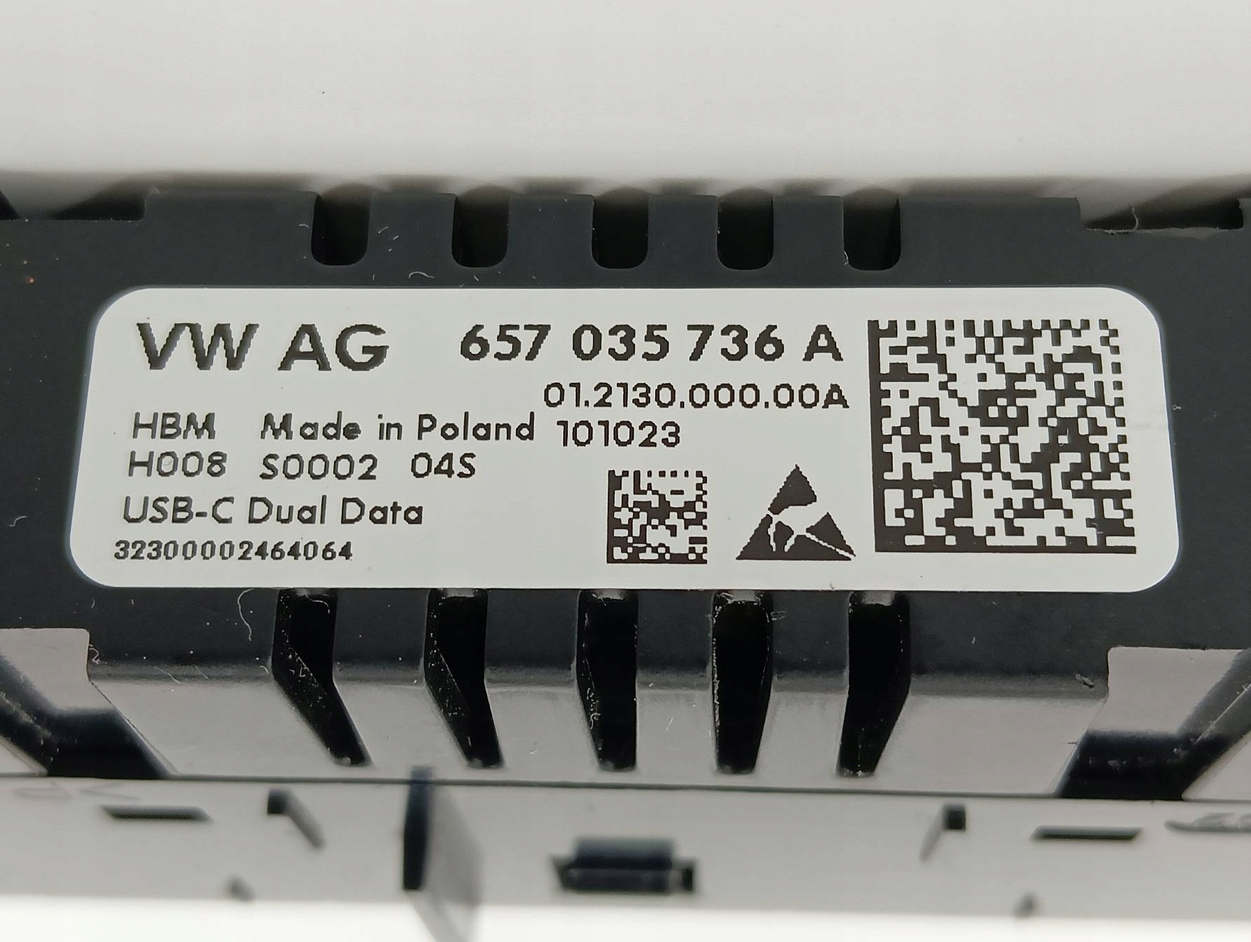 adapter USB 657035736A Skoda Octavia IV (2019- )