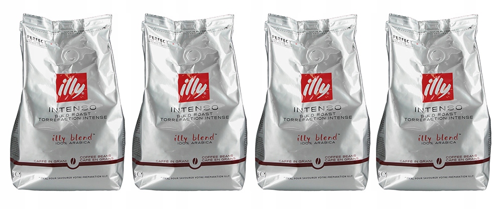 Kawa ziarnista Illy Classic Espresso arabica torba folia 4x 500g (2kg)