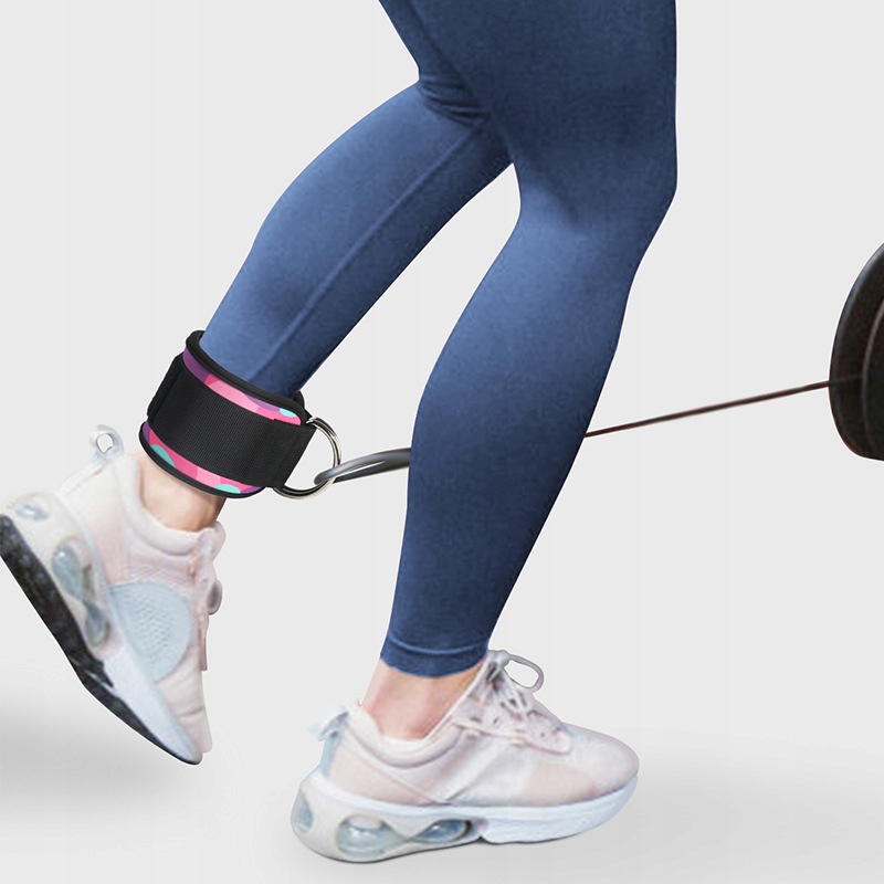 UCHWYTY NA KOSTKI DO WYCIĄGU DO TRENINGU NÓG 2 szt Model 001