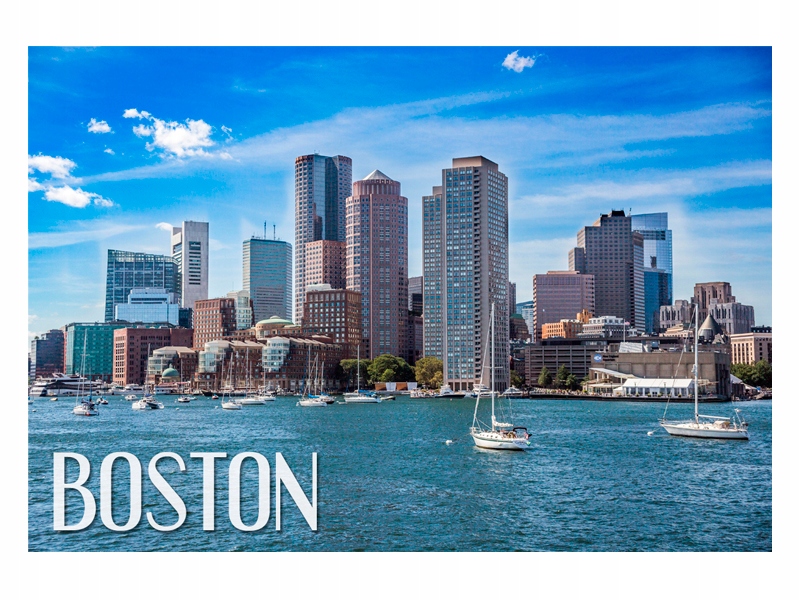 

Usa Boston Massachusetts Magnes na lodówkę