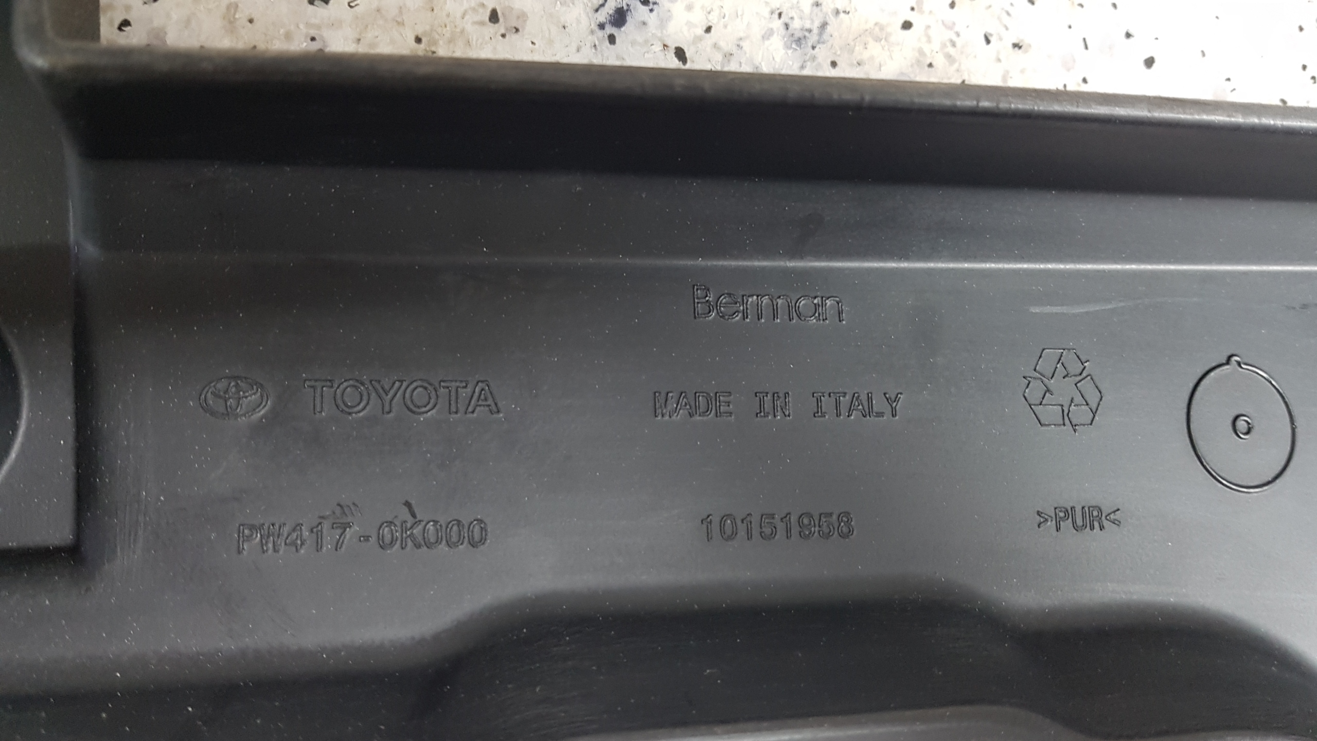 TOYOTA HILUX 2015 - KANGUR cap bumper front 2833
