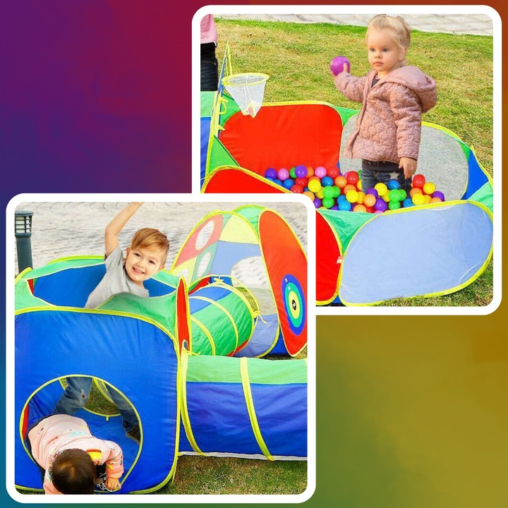 NAMIOTY DLA DZIECI NAMIOT OGRODOWY 5w1 + TARCZA EAN (GTIN) 5905155747037