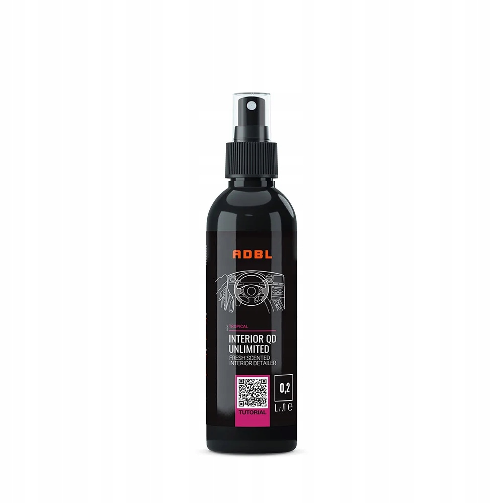 ADBL _ INTERIOR QD UNLIMITED 200ML _ ŚRODEK DO CZYSZCZENIA PLASTIKÓW