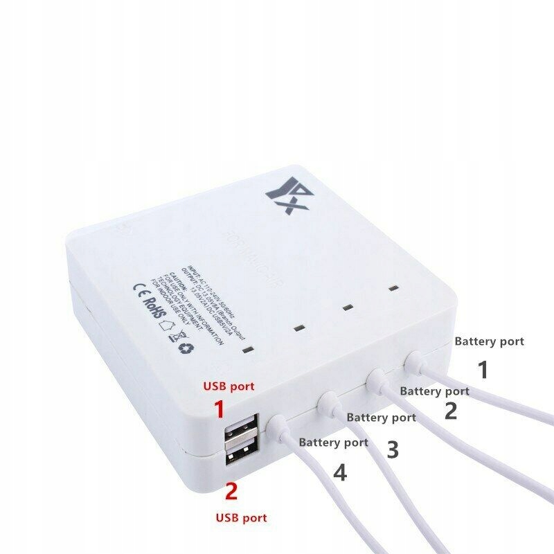 YX Charger For DJI Mavic Mini Drone Multi Battery Kod producenta 0117532238655