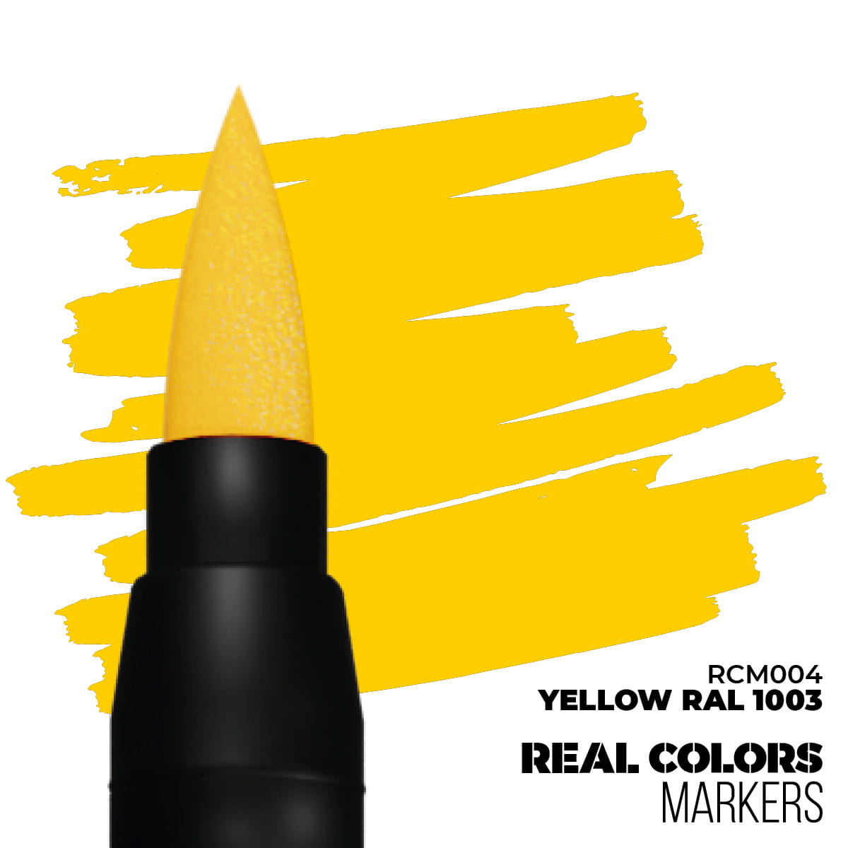 AK Interactive RCM004 Marker Real Color Yellow RAL 1003 Nazwa Ak RCM004 YELLOW RAL 1003 - RC MARKER