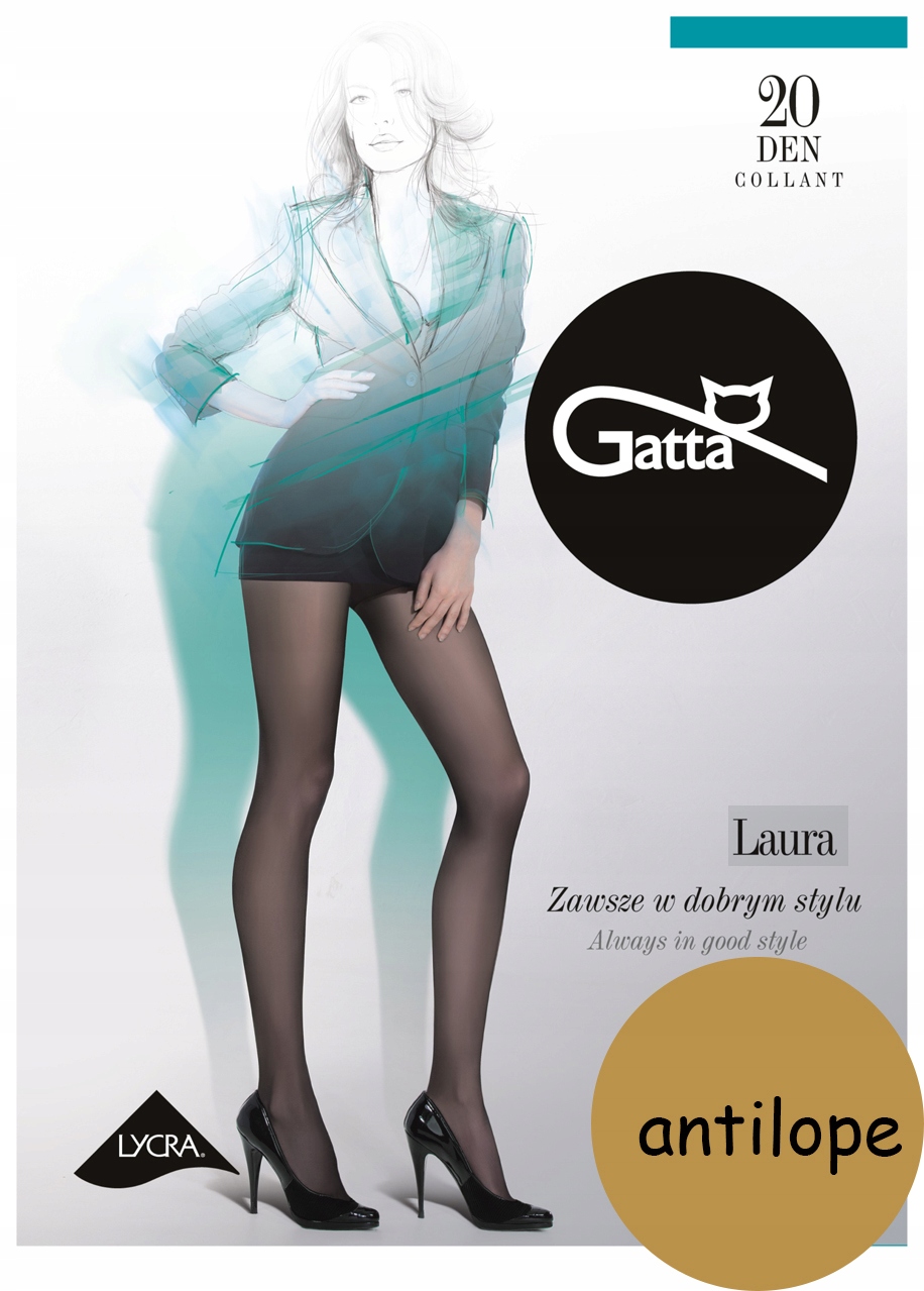 

rajstopy Gatta Laura 20 den Lycra antilope 4 L