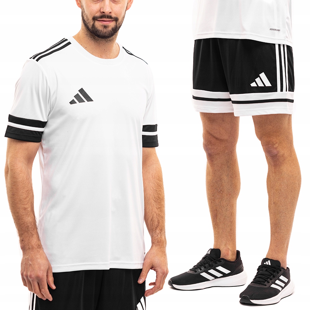 Sportovní oblečení adidas Squadra 25 Komplet Pánské tričko Kraťasy vel. M